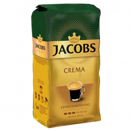 Кава Jacobs Crema в зернах 1кг