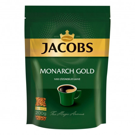 Кава Jacobs Monarch Gold розчинна 200г