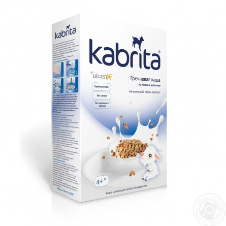 Каша гречана Kabrita на козячому молоці 180г