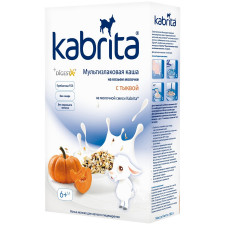 Каша мультизлакова Kabrita на козячому молоці з бананом і чорносливом 180г mini slide 1