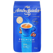 Кофе Ambassador Premium жареный в зернах 1кг mini slide 1