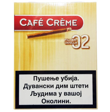 Сигары Cafe Creme filtre vanilla 8шт