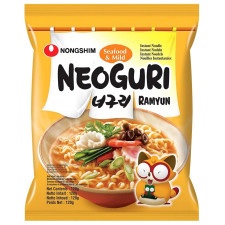 Лапша Nongshim с морепродуктами среднеострая 120г mini slide 1