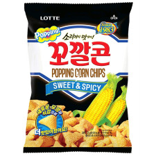 Чіпси Lotte Sweet Spicy кукурудзяні 72г mini slide 1