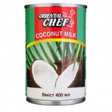 Молоко кокосове Oriental Chef 15% 400мл