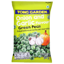 Горох Tong Garden зелений з зеленою цибулею та часником 30г mini slide 1