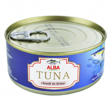 Тунець Alba Food цілий у власному соку 150г slide 1