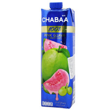 Сік Chabaa рожевої гуави та винограду 1л mini slide 1