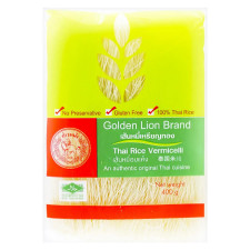 Вермішель Golden Lion рисова тайська 400г mini slide 1