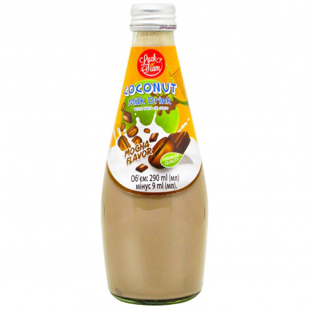 Напій Luck Siam Кокосове молоко з Ната де Коко зі смаком кави Мокко 290мл slide 1
