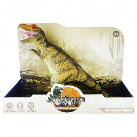 Іграшка Aimon динозавр Аллозавр із звуковим ефектом на батарейках slide 1