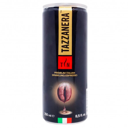 Напій кавовий Tazzanera слабогазований 250мл