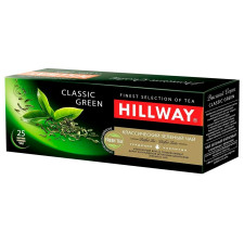Чай зеленый Hillway 25шт 2г mini slide 1