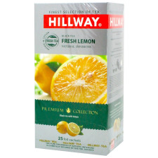 Чай черный Hillway с лимоном пакетированный 25шт 37,5г mini slide 1