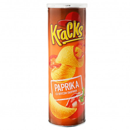 Чіпси Kracks зі смаком паприки 160г