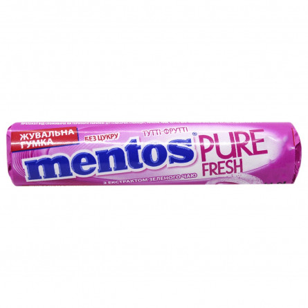 Жувальна гумка Mentos Pure Fresh Тутті-Фрутті 15,75г