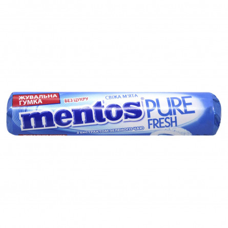 Жувальна гумка Mentos Pure Fresh М'ята 15,75г