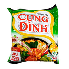 Вермішель Cung Dinh зі смаком кисло-гострої креветки 80г mini slide 1