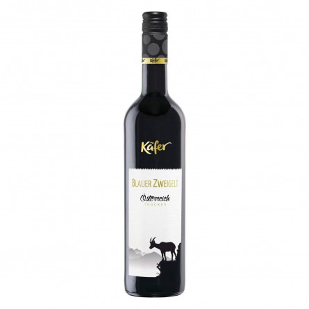 Вино Kafer Blauer Zweigelt красное сухое 13% 0,75л slide 1