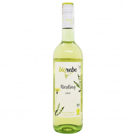 Вино BioRebe Riesling біле напівсухе 11,5% 0,75л