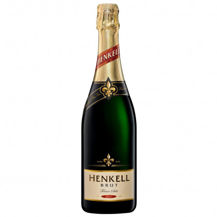 Вино ігристе Henkel Brut біле 11.5% 0,75л slide 1