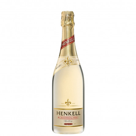 Вино игристое Henkell AlkoholFrei Безалкогольное белое полусладкое 0% 0,75л