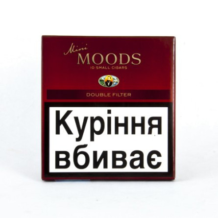 Сигари Moods Mini Double Filter 10шт slide 1