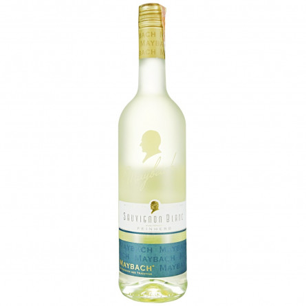 Вино Maybach Sauvignon Blanc Feinherb белое полусухое 11% 0,75л slide 1