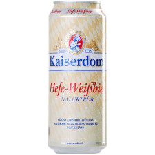 Пиво Kaiserdom Hefe-Weisbier світле нефільтроване 4,7% 0,5л mini slide 1