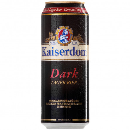Пиво Kaiserdom Dark Lager темное 4,7% 0,5л slide 1