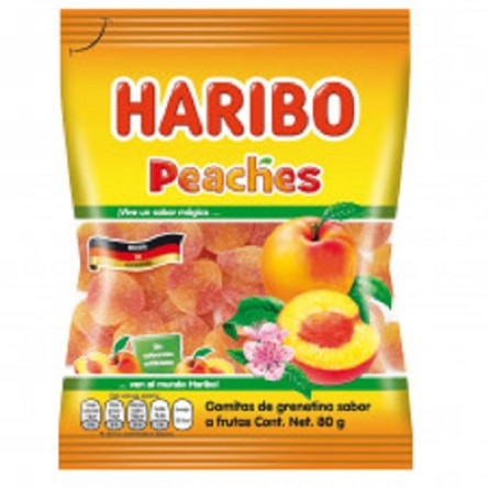Конфеты желейные Haribo с фруктовым вкусом 80г