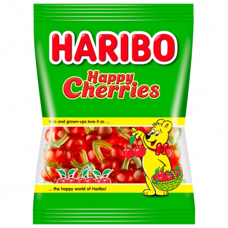 Конфеты Haribo Happy Cherries желейные 80г slide 1
