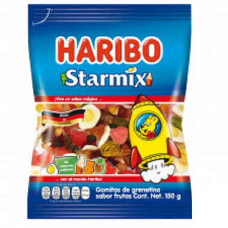 Конфеты жевательные Haribo Starmix 80г slide 1