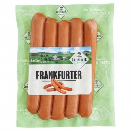 Сосиски Greisinger Франкфуртські зі свинини 300г slide 1