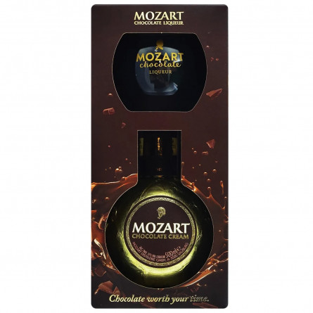 Лікер Mozart Chocolate 0,5л + склянка