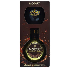 Лікер Mozart Chocolate 0,5л + склянка mini slide 1