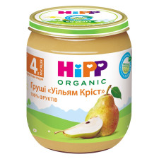 Пюре ХіПП Груші Уільям Кріст без цукру для дітей з 4 місяців 125г mini slide 1