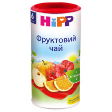 Чай детский ХиПП фруктовый с витамином С с 6 месяцев 200г Швейцария mini slide 1