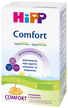 Суміш молочна HiPP Comfort для дітей з народження  суха 300г