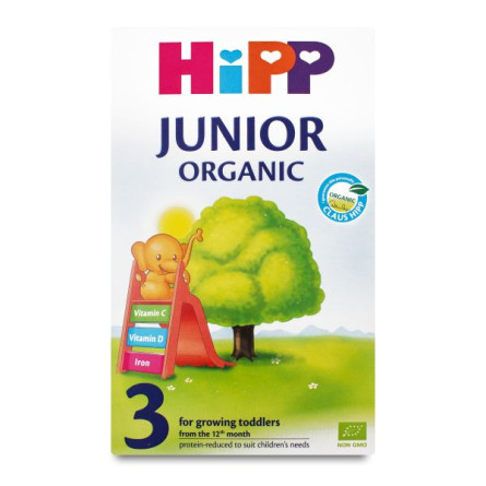 Суха молочна суміш HiPP Junior Organic 3 500г