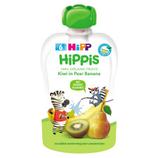 Пюре HiPP Hippis груша-банан-киви 100г mini slide 1