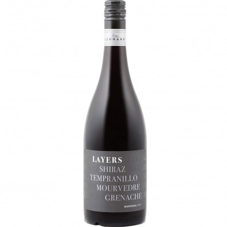 Вино Peter Lehmann Layers Shiraz-Mourvedre-Tempranillo-Grenache Barossa червоне сухе 14,5% 0,75л slide 1