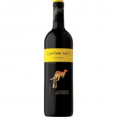 Вино Yellow Tail Shiraz красное полусухое 13,5% 0,75л