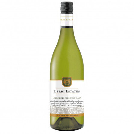 Вино Berri Estates Chardonnay белое сухое 13% 0,75л