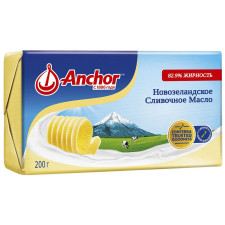 Масло Аnchor Новозеландське солодковершкове 82,9% 200г mini slide 1