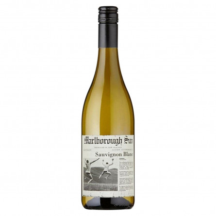 Вино Marlborough Sun Sauvignon Blanc белое сухое 13% 0,75л slide 1