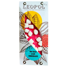 Шоколад Leopol` полуничний з серцями 95г mini slide 1