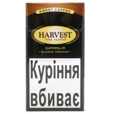 Сигари Harvest Superslim Sweet Coffee 20шт mini slide 1