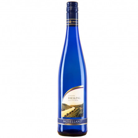 Вино Moselland Riesling біле напівсолодке 8,5% 0,75л