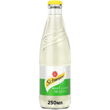 Напій Schweppes Класичний мохіто безалкогольний сильногазований соковмісний 250мл скло mini slide 1
